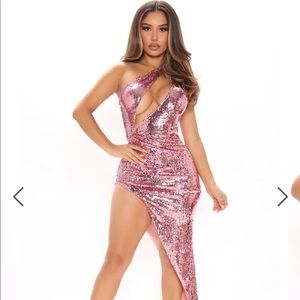 Shelly sequin maxi dress